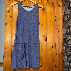 Tie Waist Terrycloth Dress